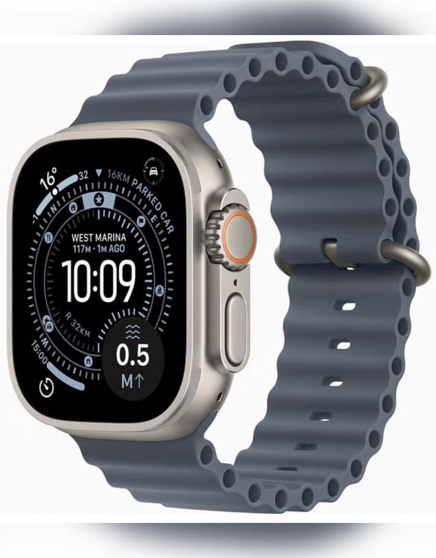 Apple Watch Ultra 3 GPS + Cellular 49mm Natural Titanium Case